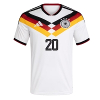 Camiseta Alemania Serge Gnabry #20 Primera Equipación Replica Mundial 2026 mangas cortas